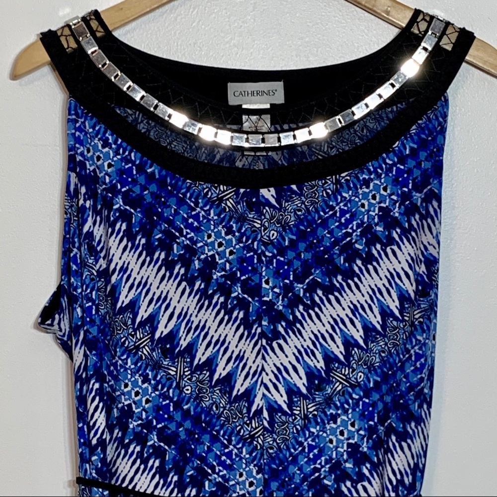 NWOT Catherines Embellished Neckline Sheath‎ Dress